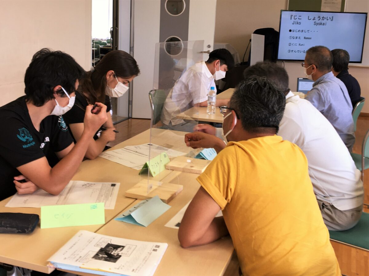 May 14th:Tsunagaru Nihongo open: Foreign students and Japanese volunteers living in the Homi area interact with each other through Japanese language study.