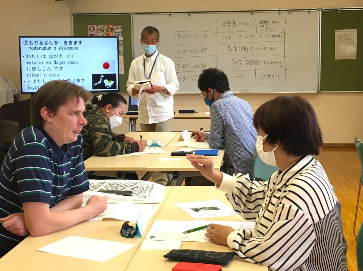 The first term of Nihongo Hiroba Homi class has started (May. 13)