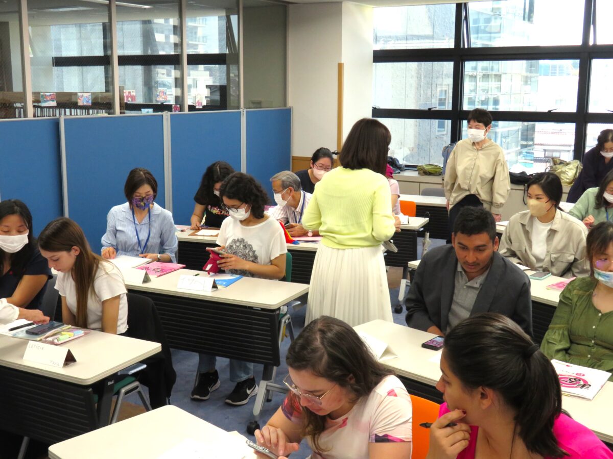 The first semester of Nihongo Salon Japanese Class has started (May. 10)