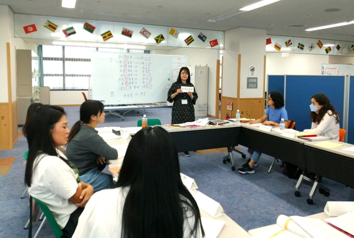 The final semester of Nihongo Salon Japanese Class has started.(Oct. 18)